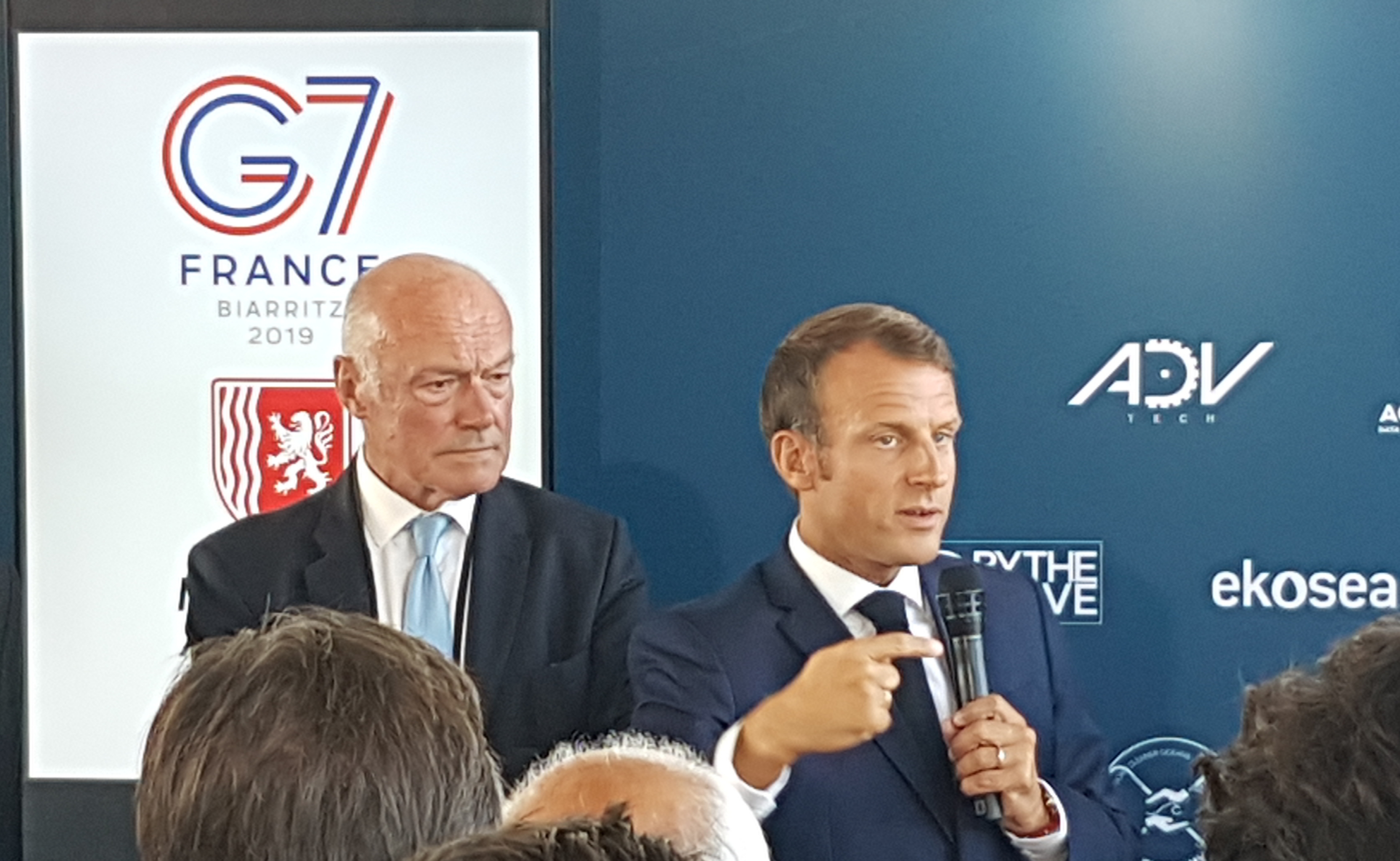 Advtech, photo G7 Biarritz 2019